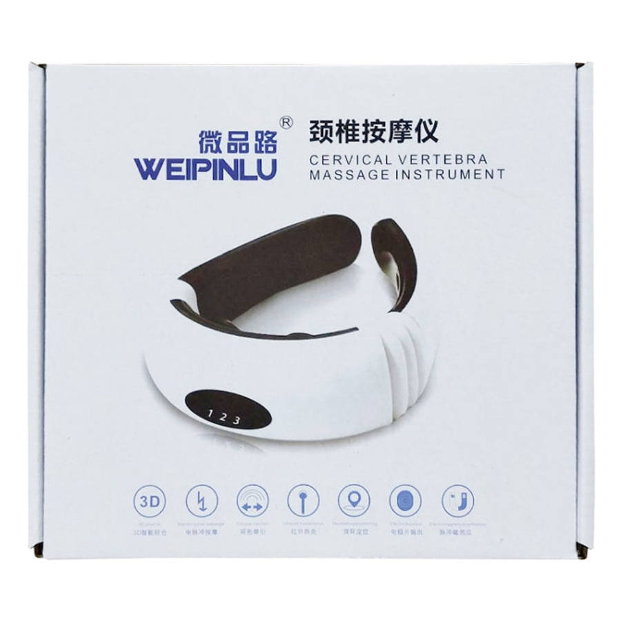 USB Charging 1300 mAh Electric Back Neck Shoulder Electrical Pulse Electric Shock Body Massager, ...