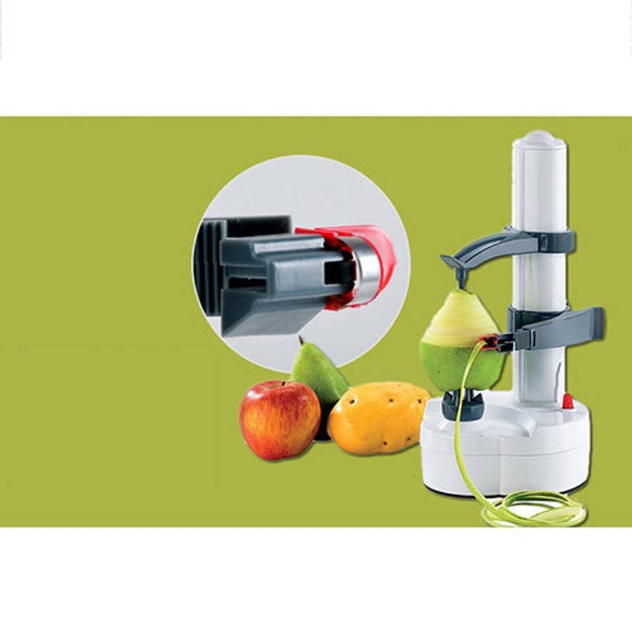 Multifunction Stainless Steel Electric Vegetables Fruit Peeler Automatic Peeling Machine, Dry Bat...
