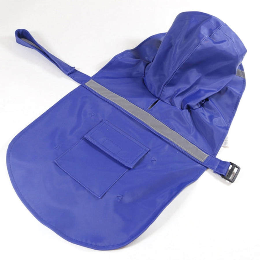 Teddy Golden Retriever Large Dog Practical Reflective Breathable Raincoat, Size: XS, XS