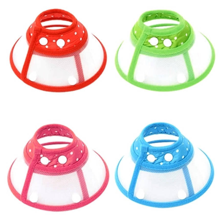 Elizabeth Pet Collar Headgear Ruff Funnel Cover Anti Bite Lick Safety Practical Neck Protective, ...