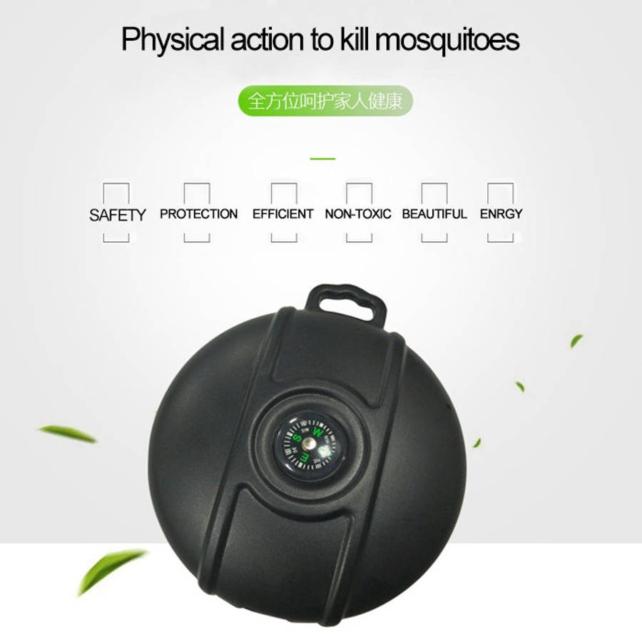 Q3 Outdoor Portable Solar Pest Control Insect Bugs Ultrasonic Mosquito Repellent Repeller Killer ...