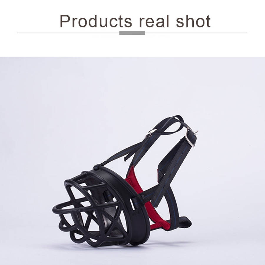 Dog Muzzle Prevent Biting Chewing and Barking Allows Drinking and Panting, Size: 11.2*10.7*14.3cm...