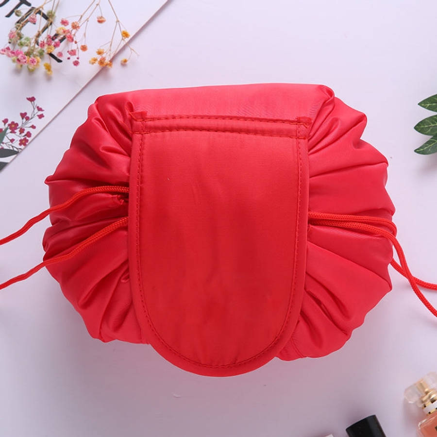 Travel Large Volume Drawstring Bag Cosmetic Sundries Storage Bag, Mint Green, Navy Blue, Red, Bla...