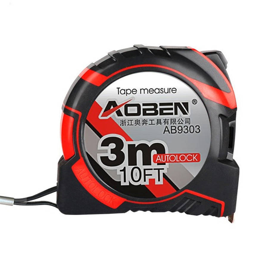 Aoben Retractable Ruler Measuring Tape Portable Pull Ruler Mini Tape Measure, Length: 3m Width: 1...
