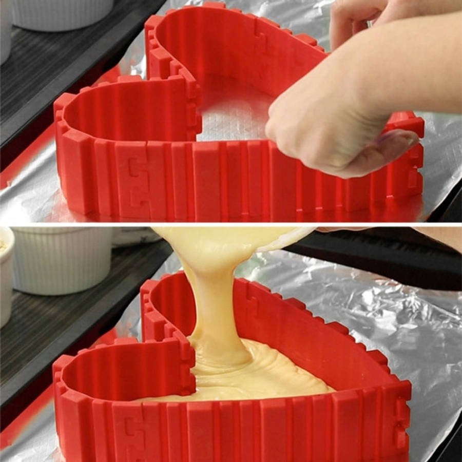 Silicone Cake Mold Baking Tools DIY Multi-shape Cake Mold Kitchen Accessories,4 PCS DIY Cake Mold...