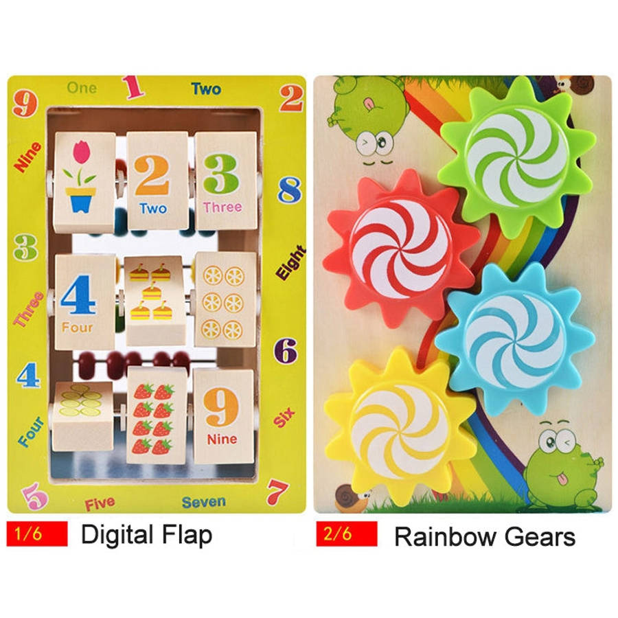 Multi-functional Wooden Gaming Treasure Box Toy, Multi-functional