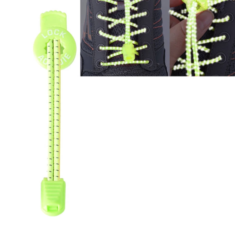 AONIJIE Unisex Adjustable Elastic Reflective Sports Lace Quick Lock Shoelace
