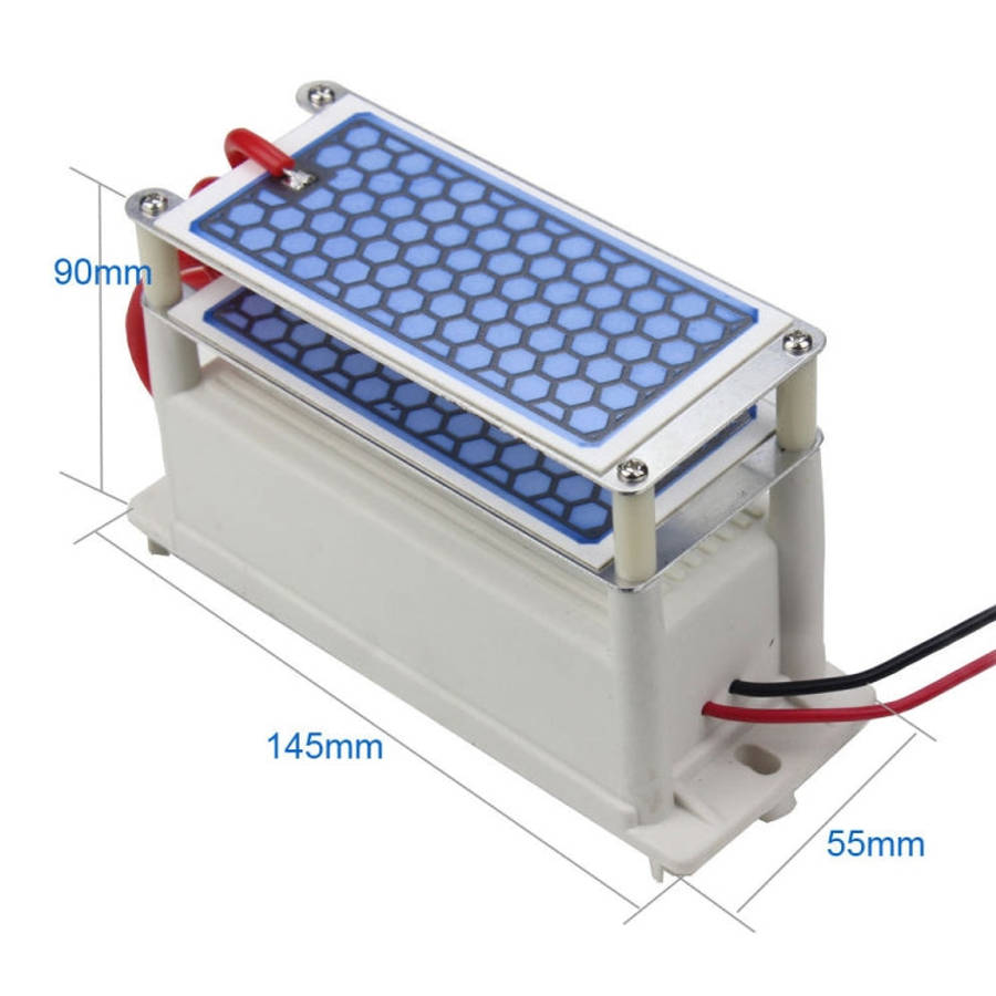 DC 12V 10G Sterilization Disinfection Odor Removal High Temperature Ceramic Plate Integrated Ozon...