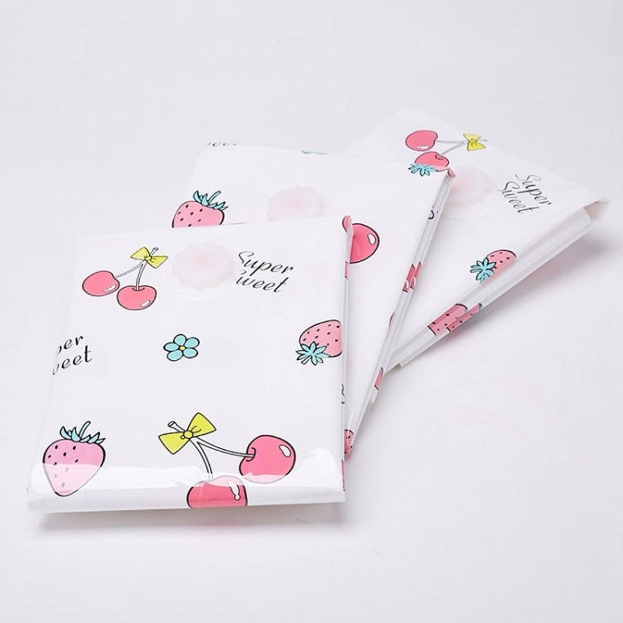 4PCS Space Saving Candy Color Pattern Vacuum Storage Bag, Explosion-proof Thinken Quilts Clothing...