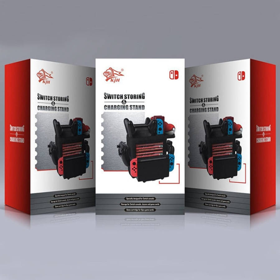 KJH Multi-function Bracket Handle Charging Base Receiving Frame for Nintendo Switch, KJH-SWITCH-27