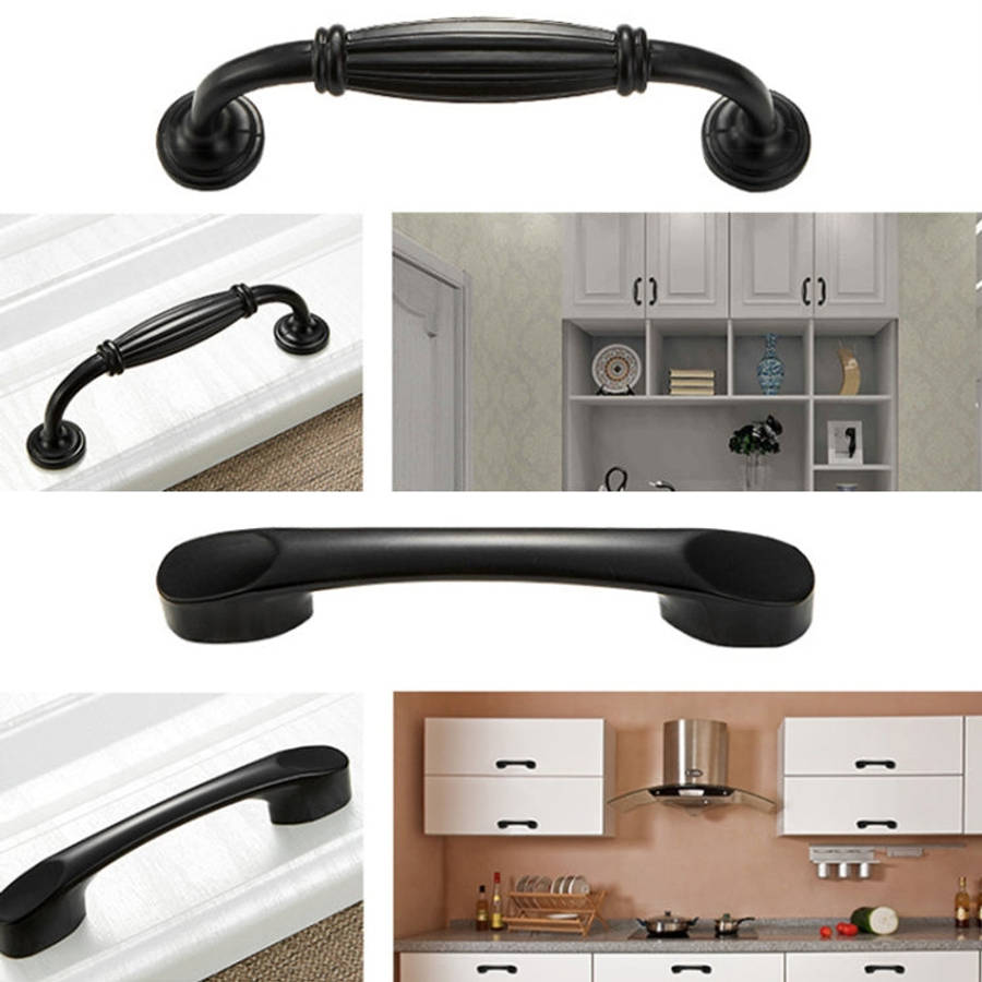 6291A-96 Simple Cabinet Door Handle Drawer Wardrobe Zinc Alloy Handle, 6291A-96