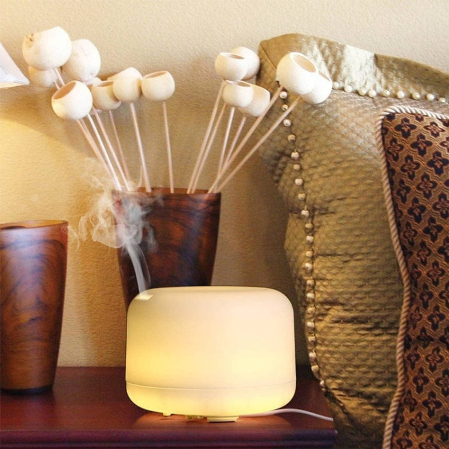 T500 Remote Control Clear White Air Humidifier Automatic Alcohol Sprayer Essential Oil Diffuser U...