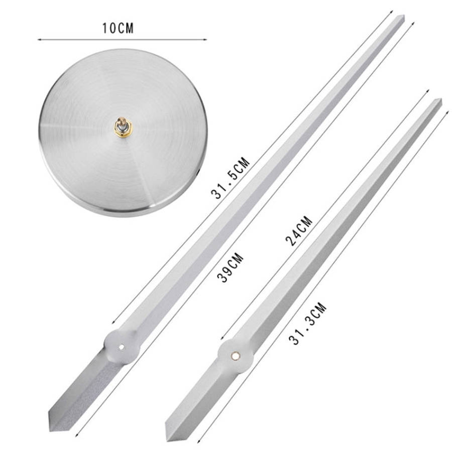 Creative DIY Stainless Steel Wall Clock Home Office Decoration