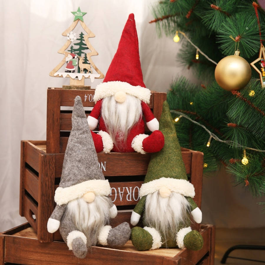 CX20217 Faceless Doll Window Ornament Christmas Decoration