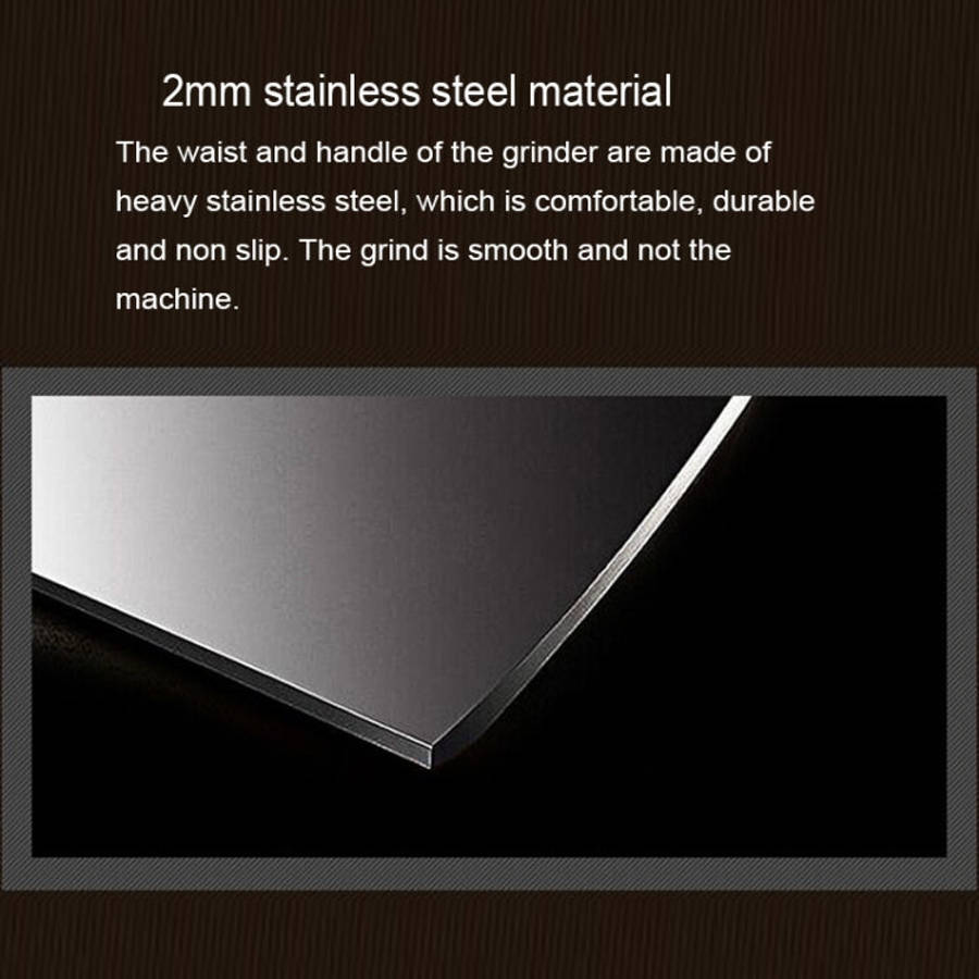Portable Conical Burr Mill Manual Spice Herbs Hand Grinding Machine Coffee Grinder, Capacity: 36g...