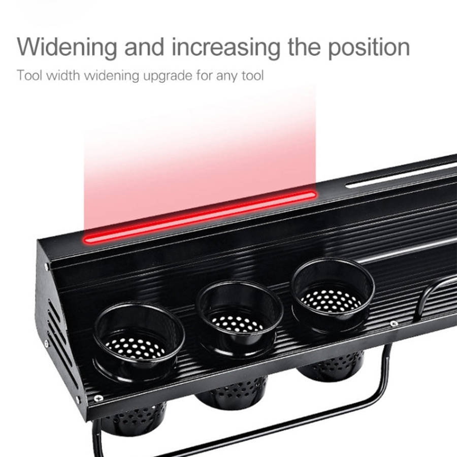 A Version 40cm 1 Cup Kitchen Multi-function Wall-mounted Condiment Storage Rack, A Version 40cm