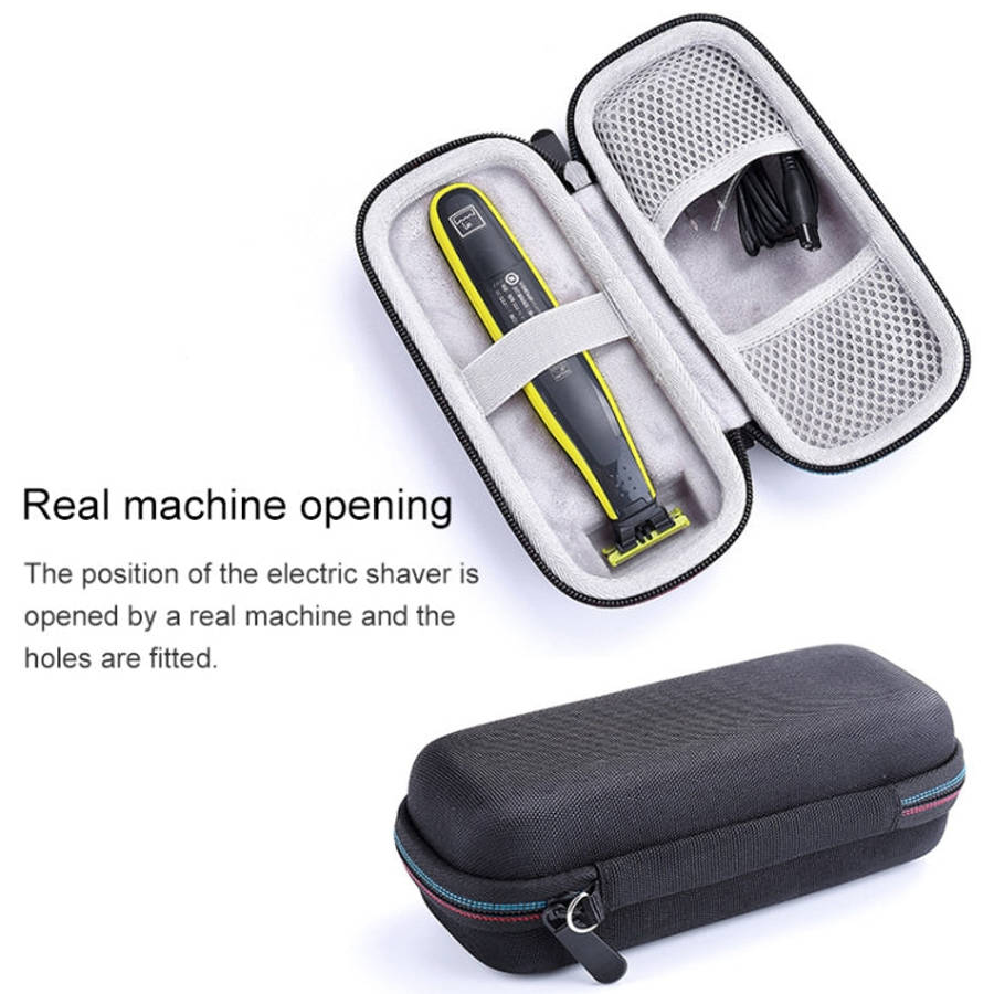 Portable EVA Shockproof Bag Shaver Storage Bag Box with Rope for Philips OneBlade, For Philips On...