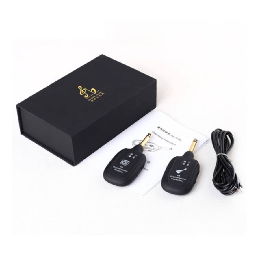 Guitar Wireless Transmitter Receiver A8 Electric Guitar Wireless Connection System Pickups, Guita...
