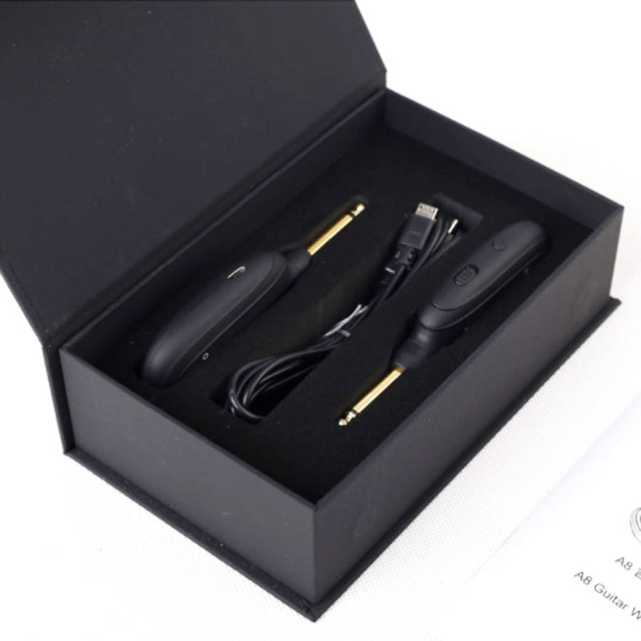 Guitar Wireless Transmitter Receiver A8 Electric Guitar Wireless Connection System Pickups, Guita...