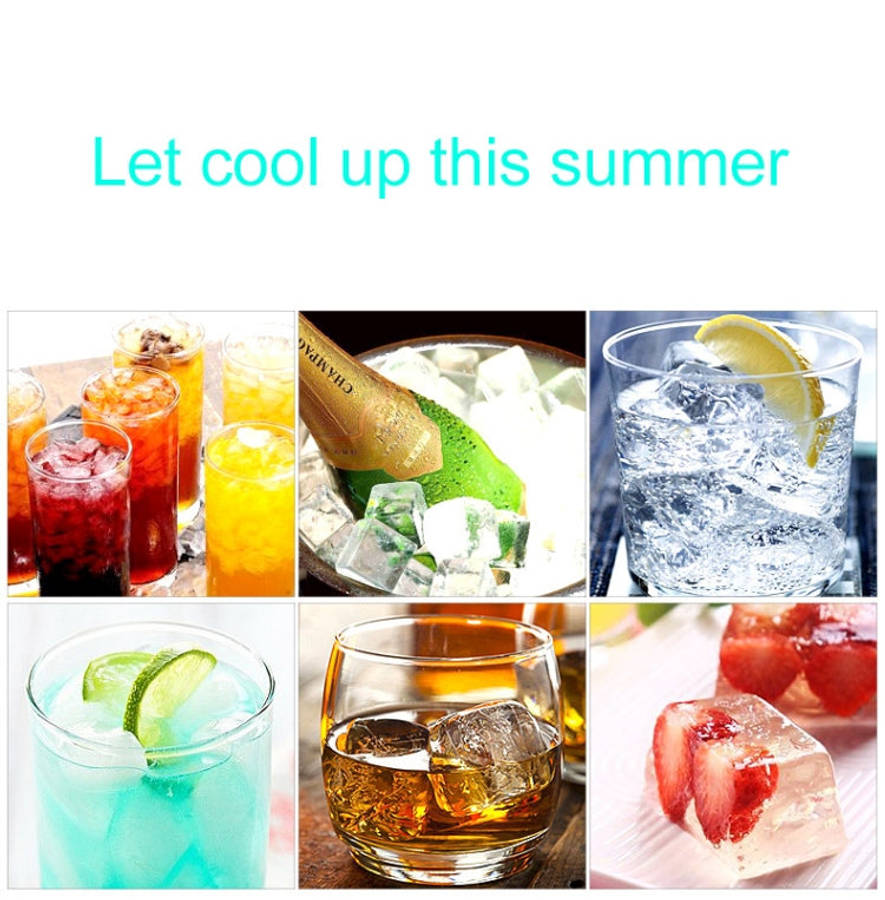 Small Square Ice Mold Trays Multi-layer Mold with Cover Ice Storage Box, 5 Layers, 5 Layers