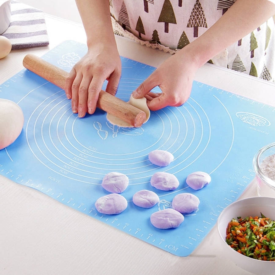 2 PCS Multi-purpose Baking Necessary Silicone Kneading Dough Pad / Flour Pad / Heat Insulation Me...