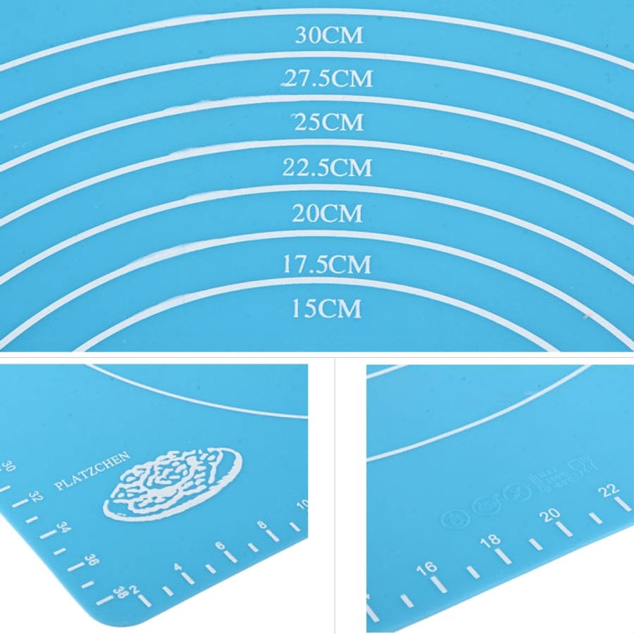 2 PCS Multi-purpose Baking Necessary Silicone Kneading Dough Pad / Flour Pad / Heat Insulation Me...