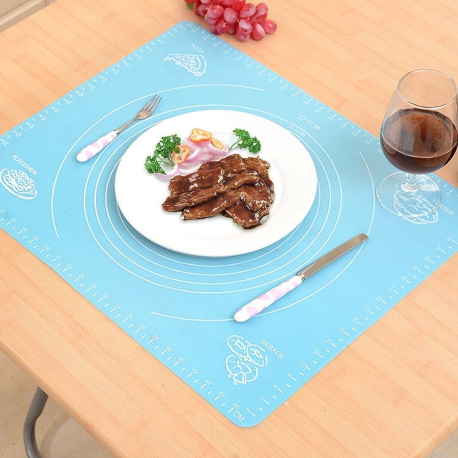 2 PCS Multi-purpose Baking Necessary Silicone Kneading Dough Pad / Flour Pad / Heat Insulation Me...