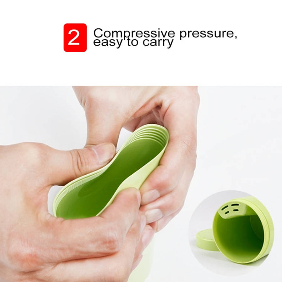 Creative 5 in 1 Portable Gargle Cup Shampoo Sub-Bottle Comb Make-up Mirror Travel Wash Kits, Stan...