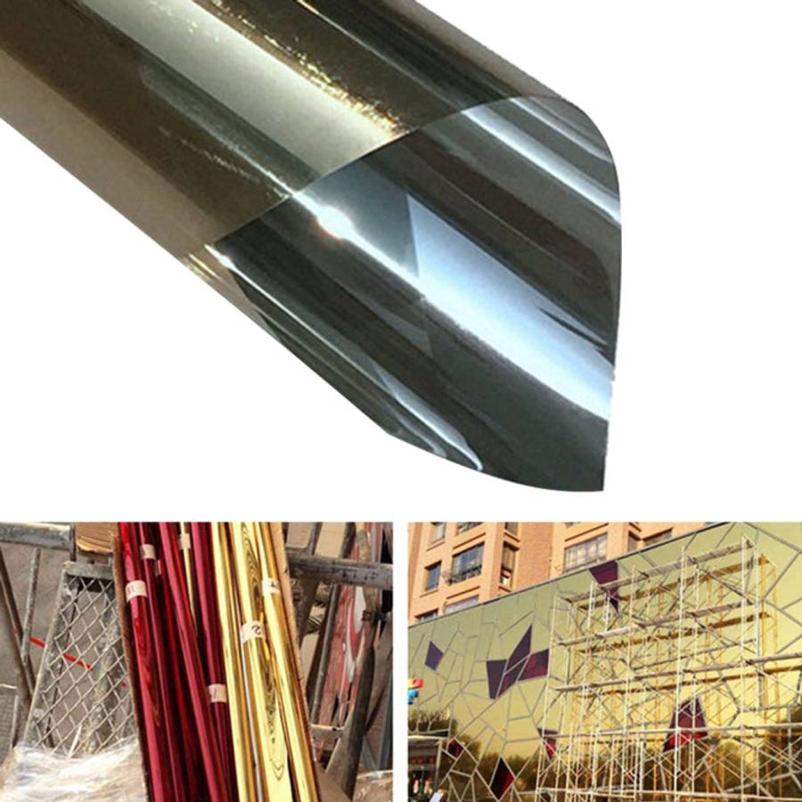 UV Reflective One Way Privacy Decoration Glass Window Film Sticker, Width: 80cm, Length: 1m, Widt...