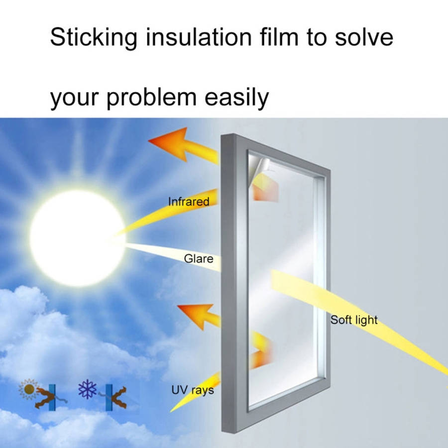 UV Reflective One Way Privacy Decoration Glass Window Film Sticker, Width: 80cm, Length: 1m, Widt...
