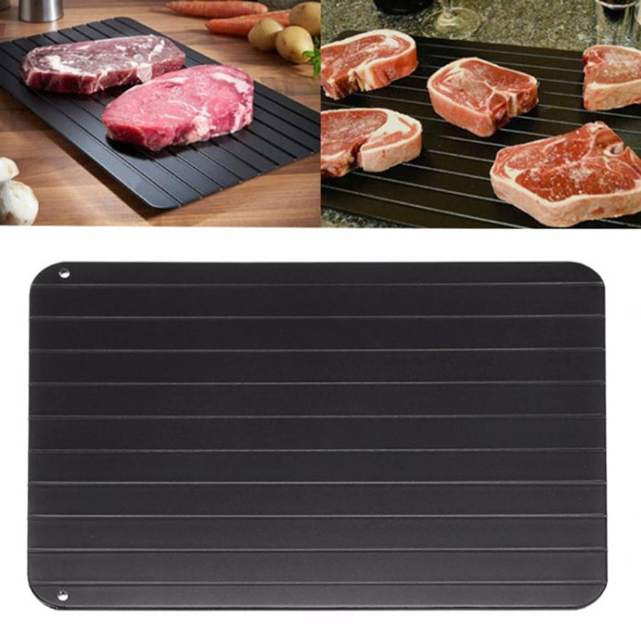 Kitchen Tool Rapid Defrosting Tray Thawing Plate Frozen Food Defrost Without Electricity, Size: 1...