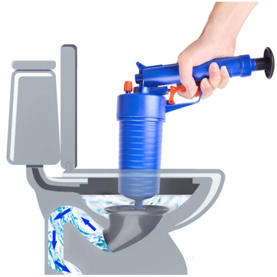 Kitchen Toilet High Pressure Drain Pipes Sinks Air Power Blaster Cleaner Plunger Clog Remover, Pr...