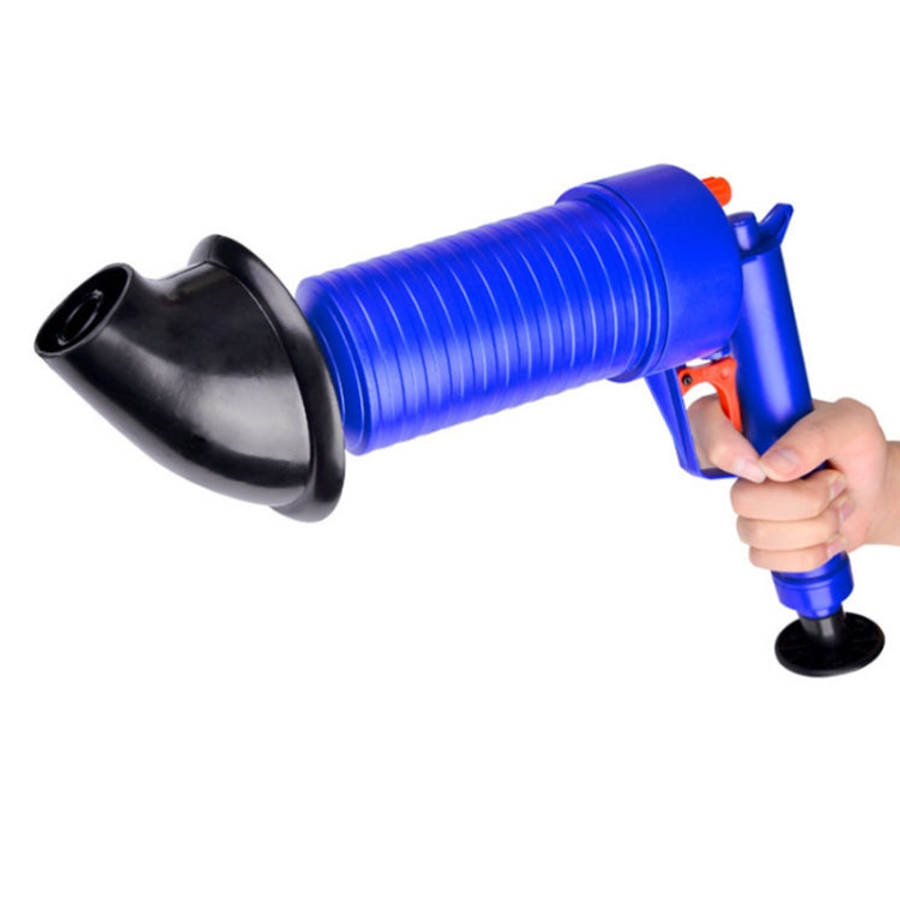 Kitchen Toilet High Pressure Drain Pipes Sinks Air Power Blaster Cleaner Plunger Clog Remover, Pr...