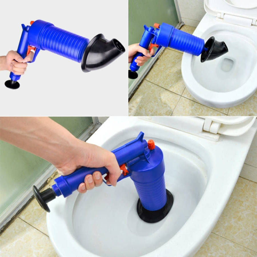 Kitchen Toilet High Pressure Drain Pipes Sinks Air Power Blaster Cleaner Plunger Clog Remover, Pr...
