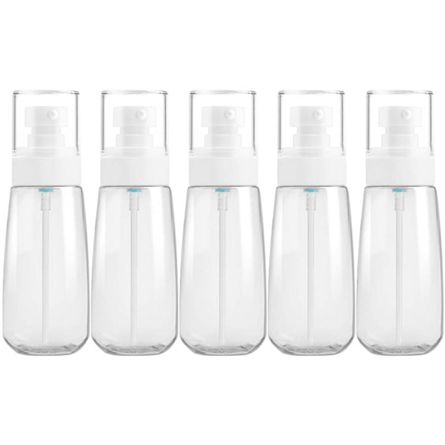5 PCS Travel Plastic Bottles Leak Proof Portable Travel Accessories Small Bottles Containers, 100...
