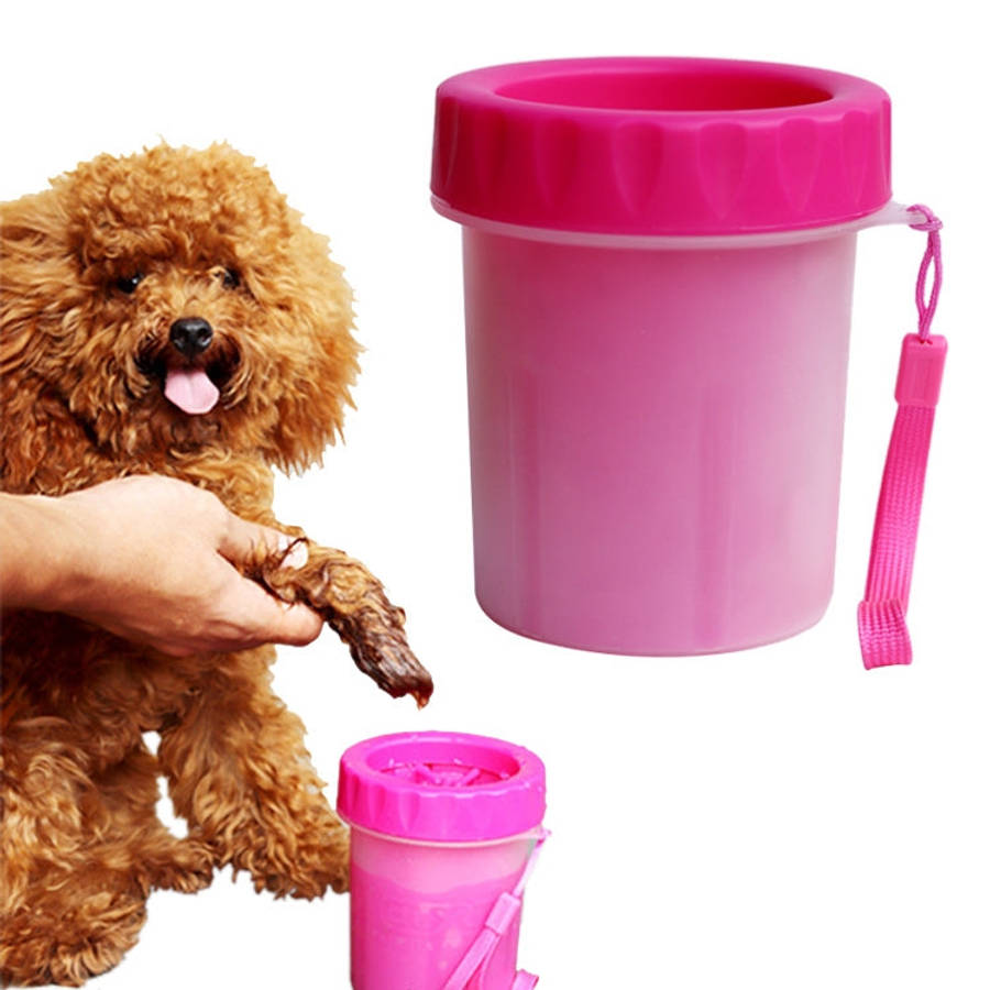 Pet Antiseptic Products Silicone Wash Feet Cleaning Cup Size: S