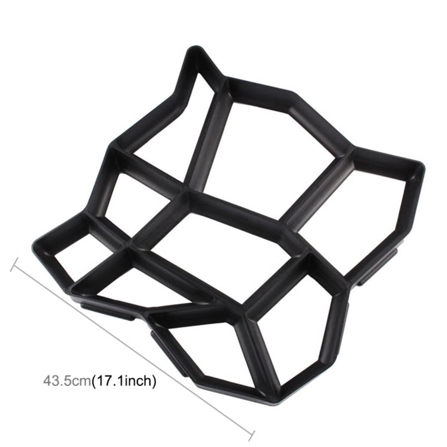Manual Cement Concrete Road Mold Plastic Mold DIY Garden Pavement Mold, Garden Pavement Mold