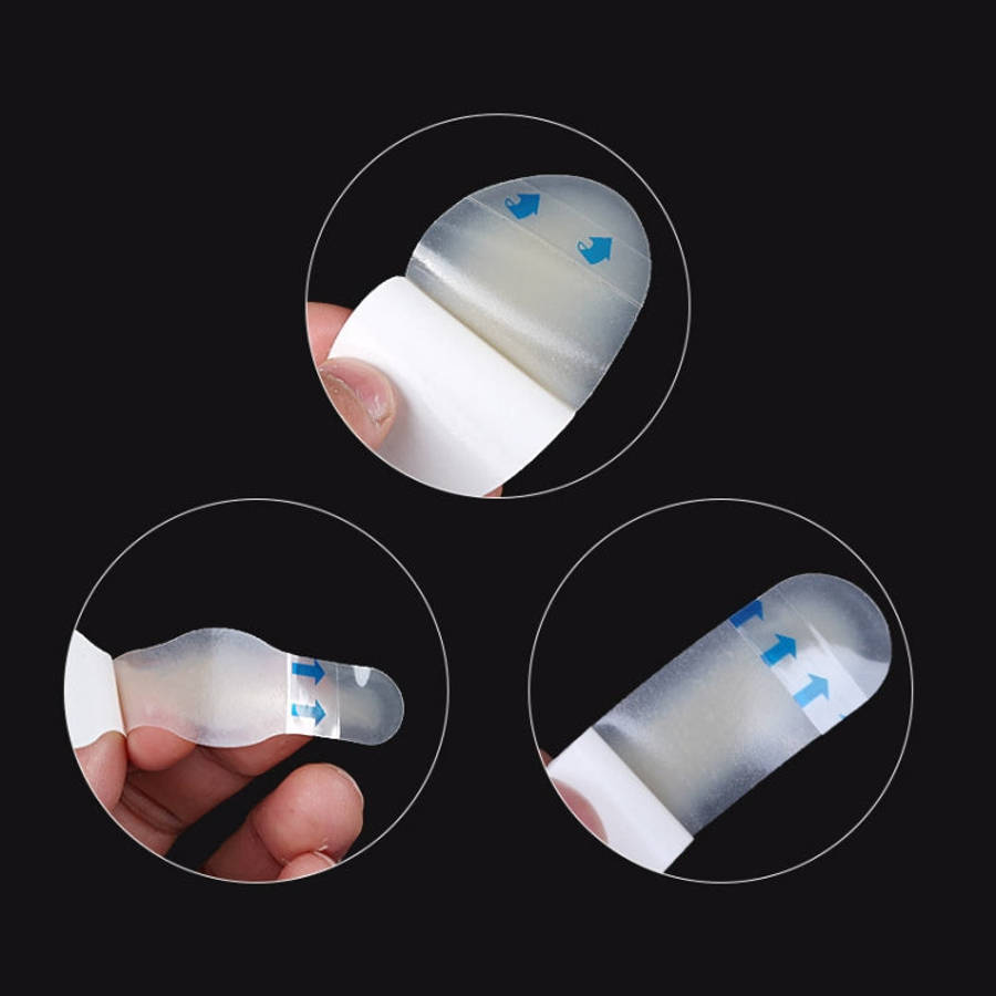 10 PCS Foot Care Skin Hydrogel Analgesic Plaster Blisters Slip Heel Protector Size: 20x60cm, Size...