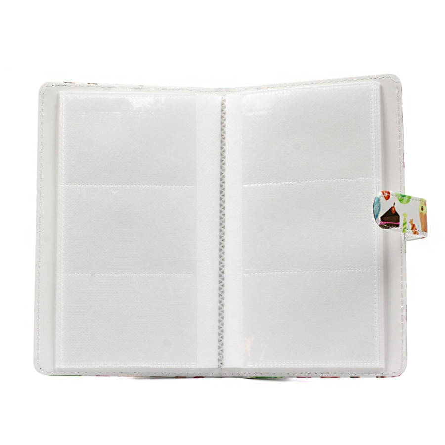 Dessert Pattern 3 inch DIY PU Mini Creativity Insert Type 32 Pages Exquisite Photo Album for Pola...