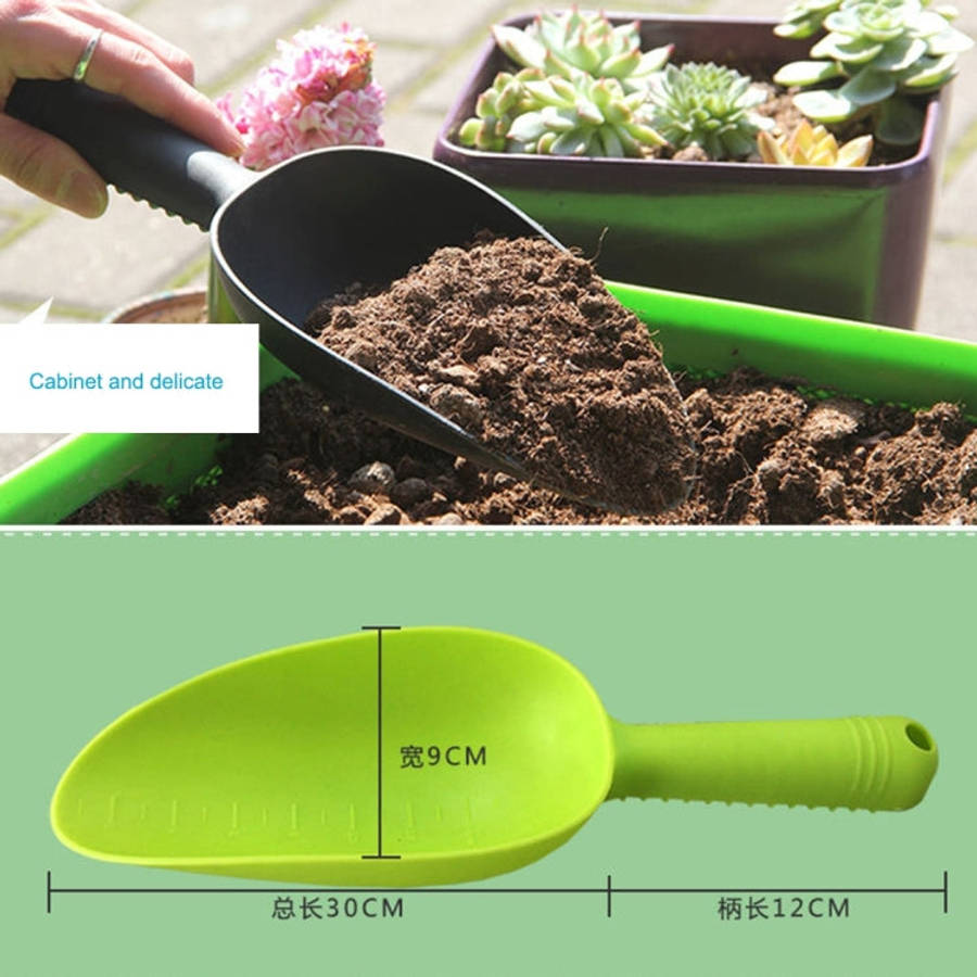 Plastic Soil Shovel Spoon Teaspoons Plastic Shovel Garden Tools Bucket Shovel Potted Cultivation ...