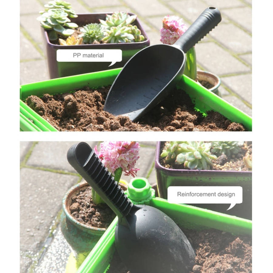 Plastic Soil Shovel Spoon Teaspoons Plastic Shovel Garden Tools Bucket Shovel Potted Cultivation ...