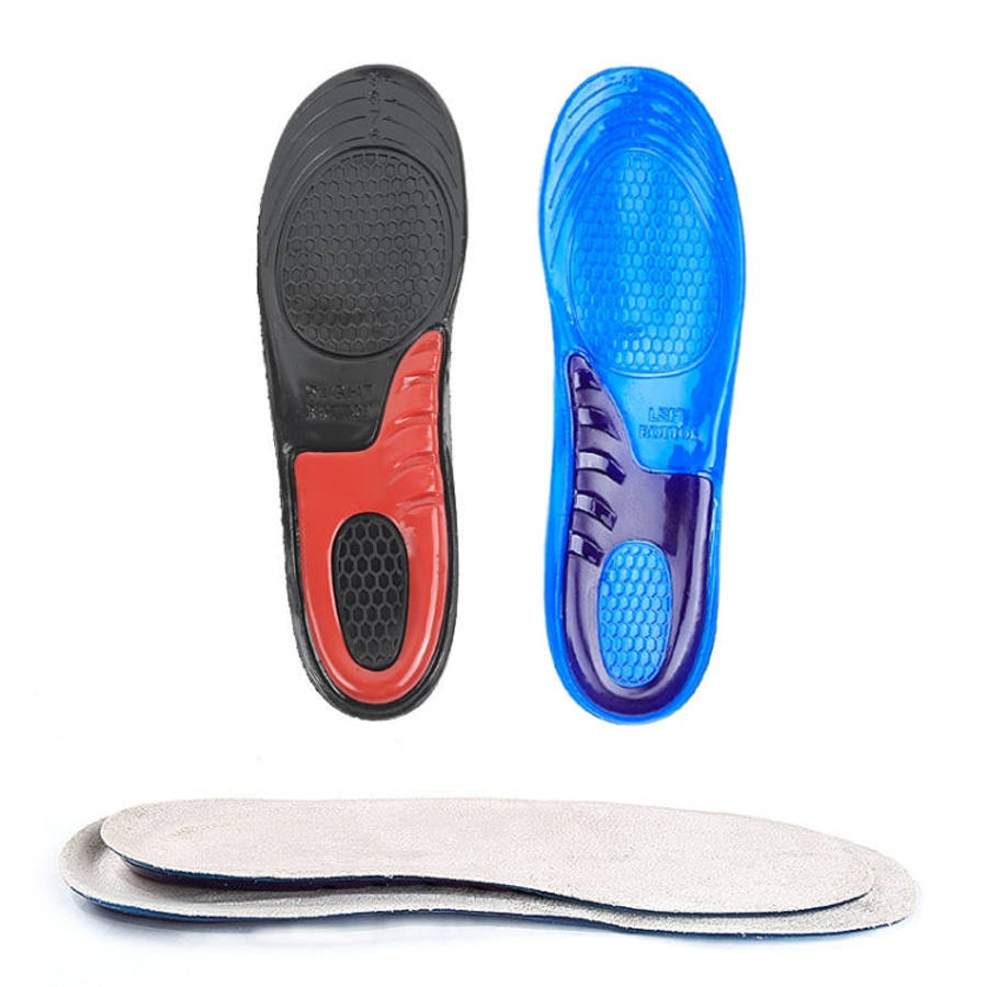 1 Pair Military Training Shock Resistance Sports Insoles Soft and Comfortable Stretch Thick Insol...