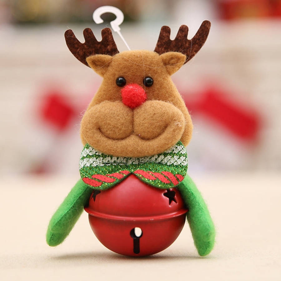 Christmas Tree Doll Bell Christmas Pendants Decorations, Random Style Delivery, Size: 11*7cm, Dol...