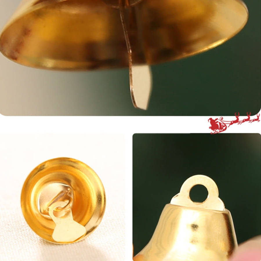 10 in 1 Christmas Decorating Christmas Tree Small Bells Decoration Supplies, Size: 2*2cm, Small B...