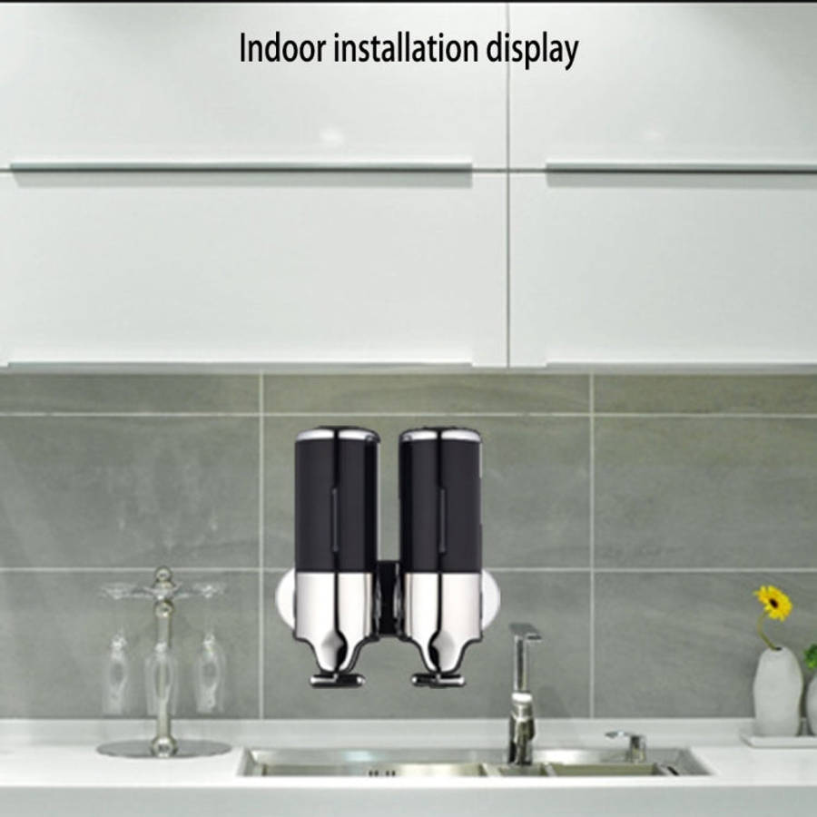 Triple Hotel Shower Manual Dispenser Wall Mounted Washing Liquid Shampoo Soap Bottle, Capacity: 1...