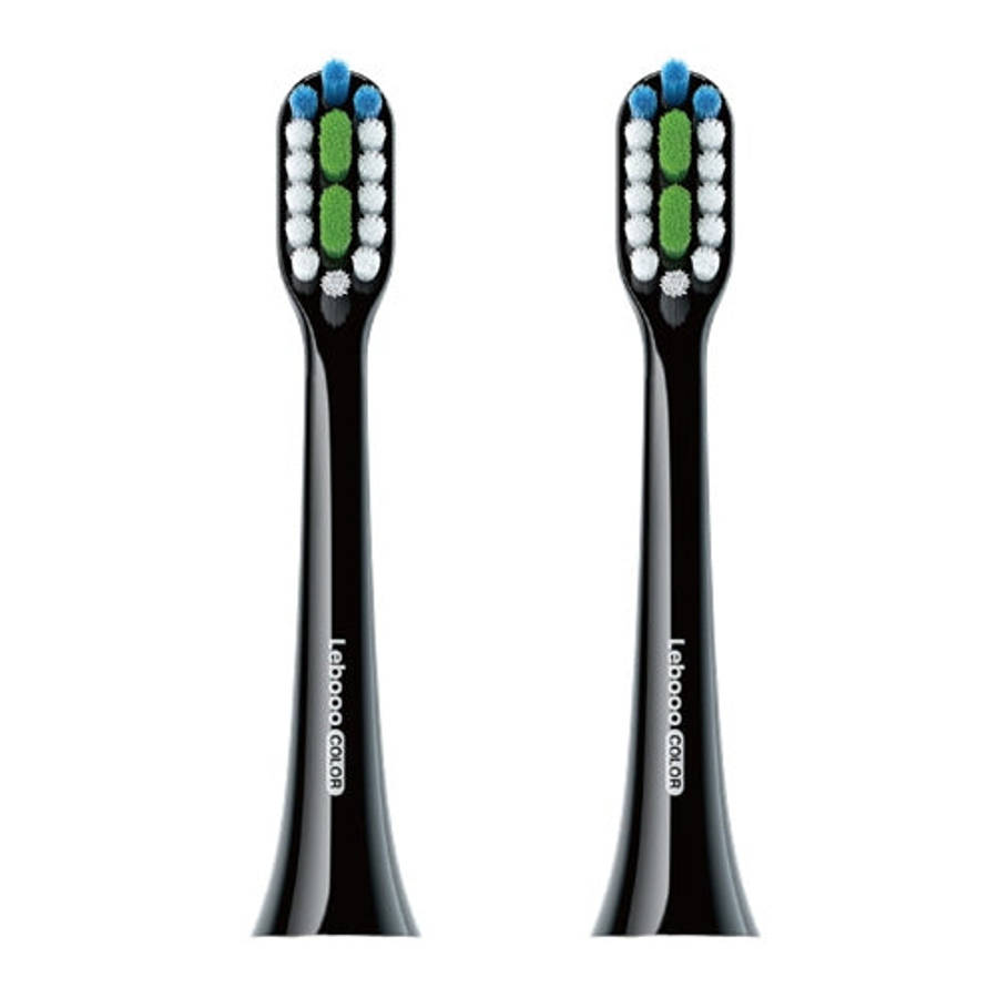HUAWEI Lebooo LBS-T053A 2 PCS Smart Toothbrush Head (for HCB0001), LBS-T053A Toothbrush Head (Bla...