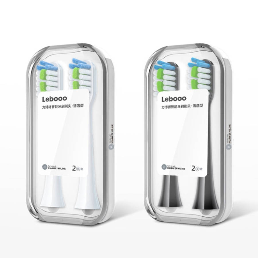 HUAWEI Lebooo LBS-T053A 2 PCS Smart Toothbrush Head (for HCB0001), LBS-T053A Toothbrush Head (Bla...