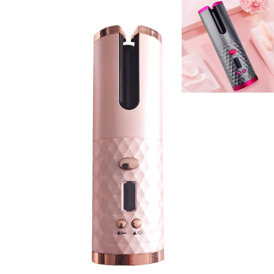 USB Charging Automatic Hair Curler Portable Mini Wireless Multi-function Curling Iron with LCD Di...