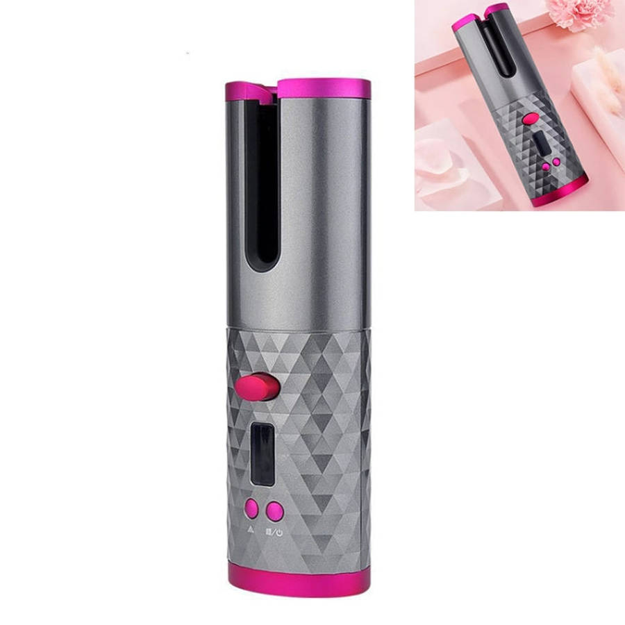USB Charging Automatic Hair Curler Portable Mini Wireless Multi-function Curling Iron with LCD Di...
