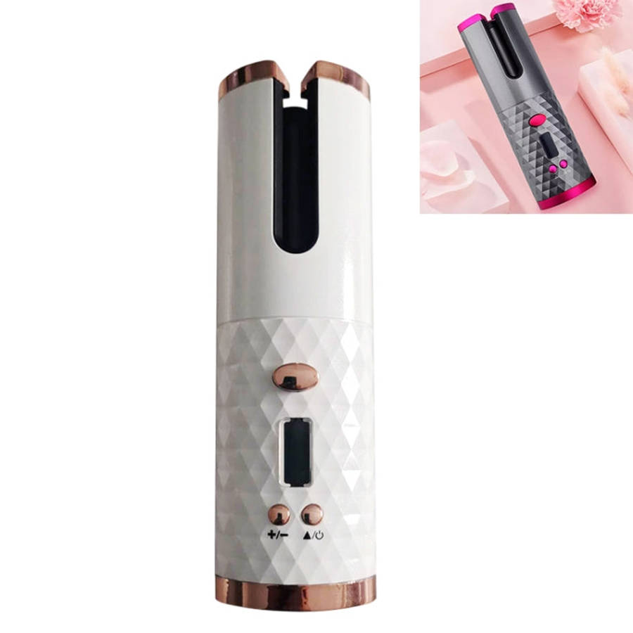 USB Charging Automatic Hair Curler Portable Mini Wireless Multi-function Curling Iron with LCD Di...